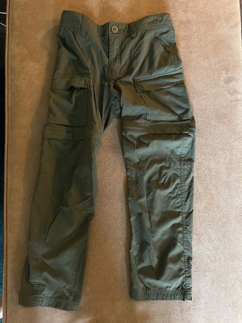 REI convertible zip-off pants